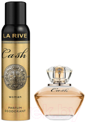 Парфюмерный набор La Rive Cash Woman Парфюмерная вода 90мл + дезодорант 150мл