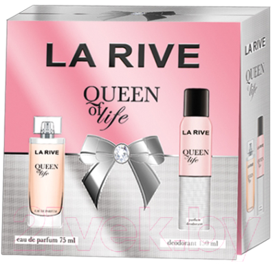 Парфюмерный набор La Rive Queen Of Life Woman Парфюмерная вода 75мл + дезодорант 150мл