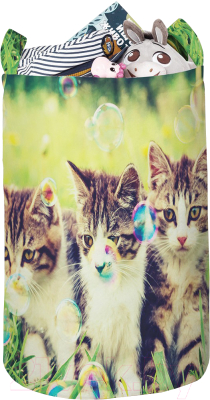 

Корзина JoyArty, Котята с пузырями / toba_6569_L