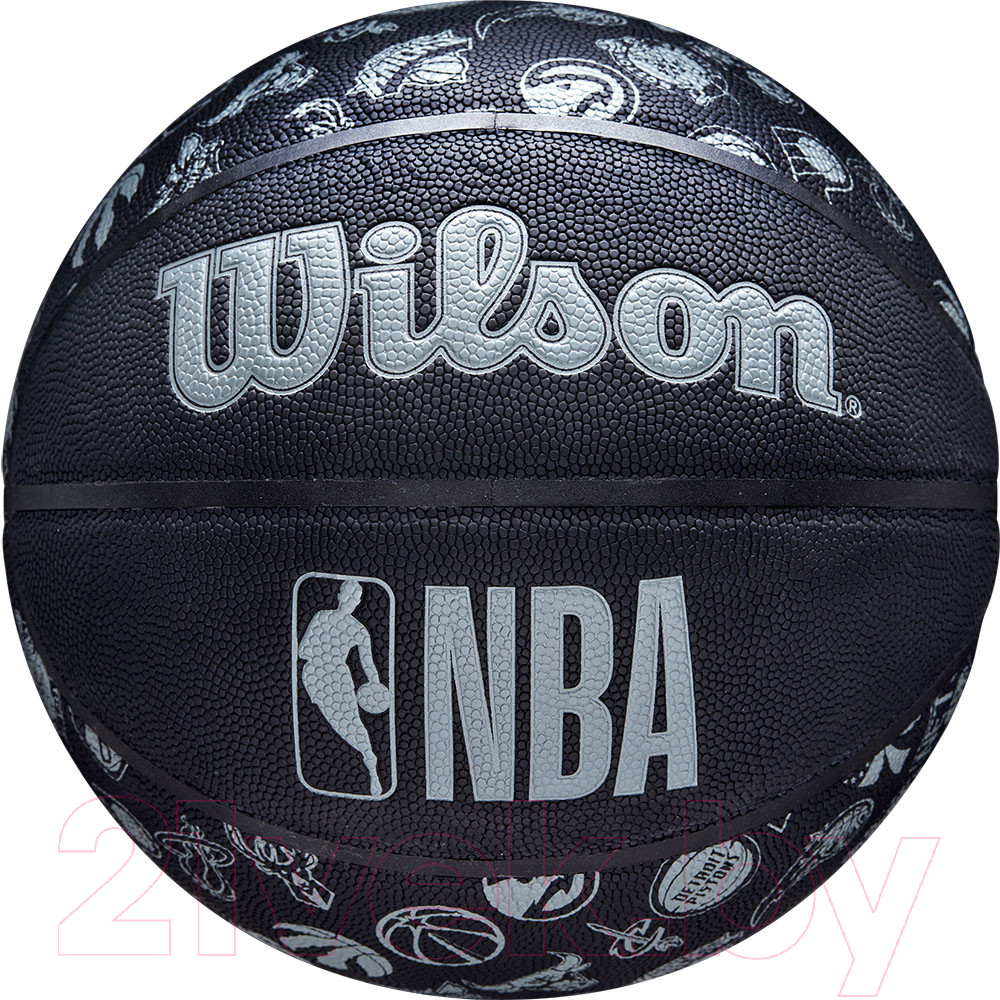 Баскетбольный мяч Wilson All Team / WTB1300XBNBA
