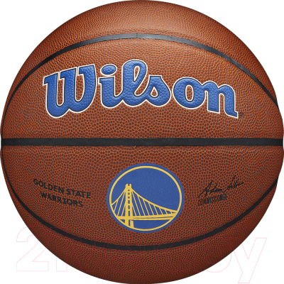 Баскетбольный мяч Wilson Golden State Warriors / WTB3100XBGOL (размер 7)