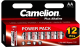 Батарейка Camelion LR6 Plus Alkaline Block-12 / LR6-HP12 - 