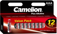Батарейка Camelion LR03 Plus Alkaline Block-12 / LR03-HP12 - 