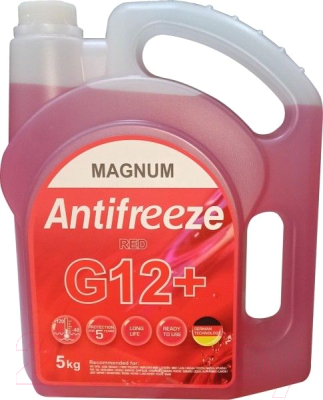 

Антифриз Magnum, Красный, G12+ Red / G12RPlus/5