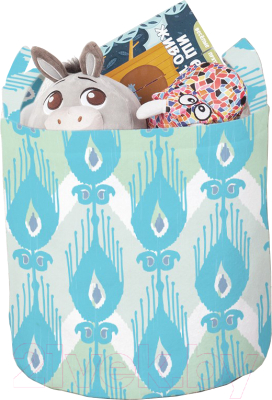 

Корзина JoyArty, Цветки на зигзагах / toba_4433_S