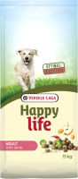 Сухой корм для собак Happy Life Для взрослых собак, ягненок / 431101 (15кг) - 