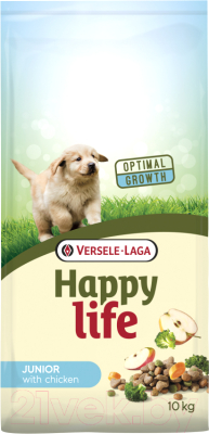 

Корм для собак Happy Life, Для щенков, курица / 431040