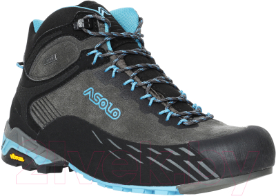 Трекинговые кроссовки Asolo SML Eldo Mid Lth Gv Ml / A0105700-A939 (р-р 5, графитовый/синий)