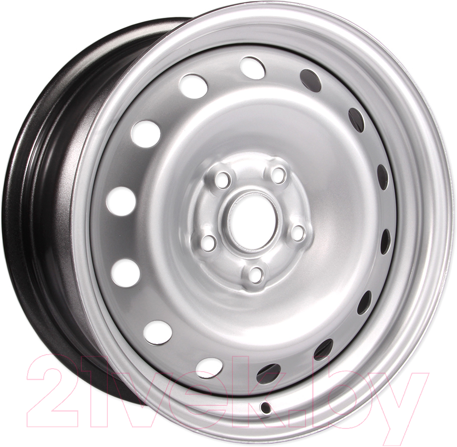 Штампованный диск Trebl 9640 16x6.5" 5x108мм DIA 65.1мм ET 43мм Silver