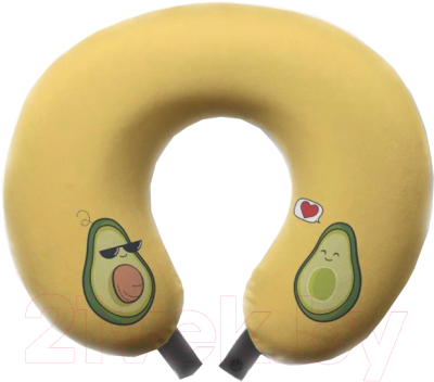 Подушка на шею Ambesonne Влюбленные авокадо / trp-91961