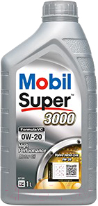 Моторное масло Mobil Super 3000 Formula VC 0W20 / 154709 (1л)