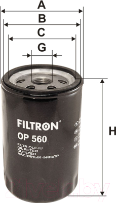 Масляный фильтр Filtron OP560