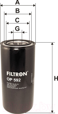 Масляный фильтр Filtron OP592