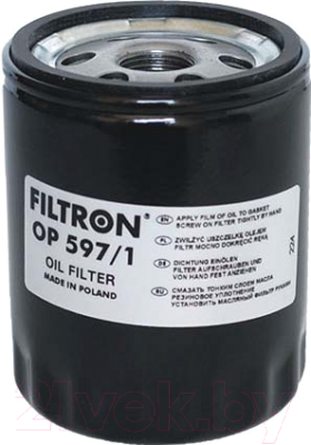 Масляный фильтр Filtron OP597/1