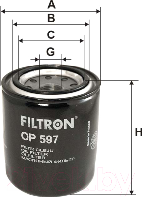 Масляный фильтр Filtron OP597