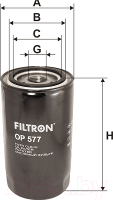 Масляный фильтр Filtron OP577