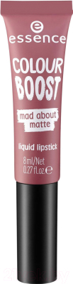 Жидкая помада для губ Essence Colour Boost Mad About Matte Liquid Lipstick тон 05 (8мл)