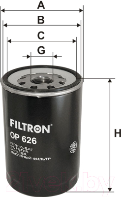 Масляный фильтр Filtron OP626