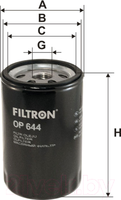 Масляный фильтр Filtron OP644