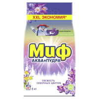 

Стиральный порошок Миф, Свежесть Северных Цветов