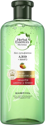 Шампунь для волос Herbal Essences Алоэ и Манго Защита цвета и блеск (380мл)