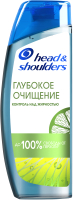 Шампунь для волос Head & Shoulders Detox Контроль над жирностью Глубокое очищение (300мл) - 