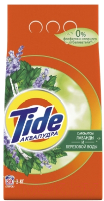 

Стиральный порошок Tide, Лаванда и Березовая вода