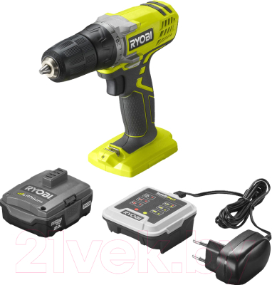 

Аккумуляторная дрель-шуруповерт Ryobi, R12SD-120G