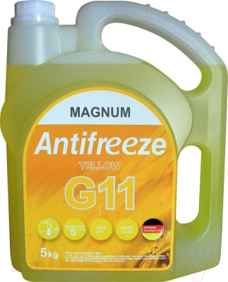

Антифриз Magnum, Желтый, G11 Yellow / G11Y/5