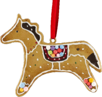 

Елочная игрушка Erich Krause, Decor Конь-пряничек / 45916