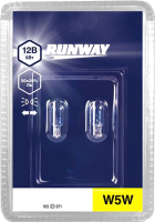 

Автомобильная лампа RUNWAY, RW-W5W-b
