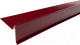 Планка торцевая Технониколь Для гибкой черепицы 15x65x25x100x2000 RAL 3011 (красно-коричневый) - 
