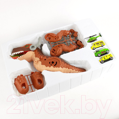 Набор игрушечной техники Darvish Dinosaur in the city / DV-T-2782