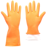 Перчатки хозяйственные AST с хлопковым напылением (L) - 