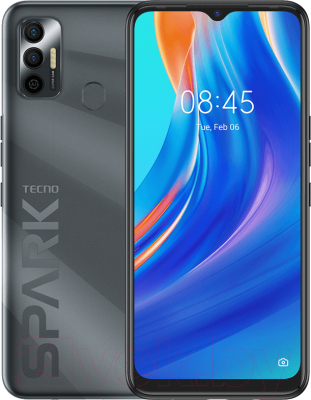 

Смартфон Tecno, Spark 7 4GB/64GB / KF6N (черный)