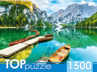 

Пазл Top Puzzle, Италия. Закат на озере Брайес / ГИТП1500-4845