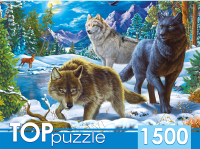 

Пазл Top Puzzle, Волки в ночном лесу / ХТП1500-1587