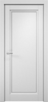 Дверь межкомнатная MDF Techno Stefany 4001 60х200 (белый/лакобель белый) - 