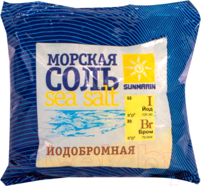 Соль для ванны Medicalfort Морская природная йодобромная (1кг)