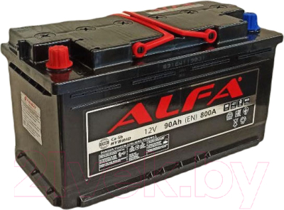 Автомобильный аккумулятор ALFA battery Hybrid L / AL 90.1 (90 А/ч)