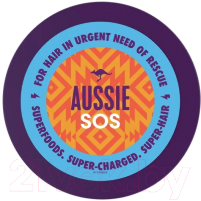 Маска для волос Aussie SOS Суперзаряженное увлажнение (450мл)