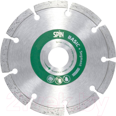

Отрезной диск алмазный Spin, 651522