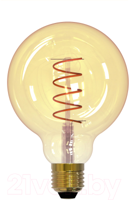 Лампа Uniel Vintage LED-G95-4W/GOLDEN/E27/CW GLV21GO / UL-00001818