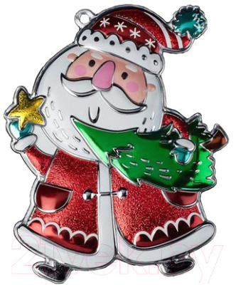 Изображение товара Набор новогодних подвесок Erich Krause Decor Дед Мороз / 49592