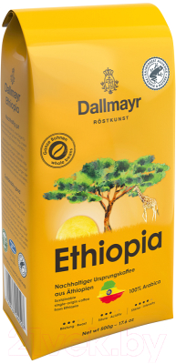 Кофе в зернах Dallmayr Ethiopia / 10641 (500г)