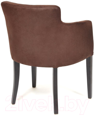 Кресло мягкое Tetchair Knez бук/нубук (венге/коричневый)
