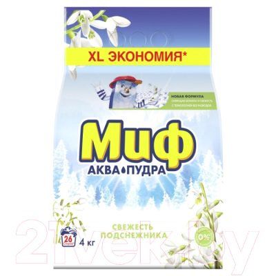 

Стиральный порошок Миф, Свежесть Подснежника