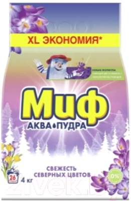 

Стиральный порошок Миф, Свежесть Северных Цветов