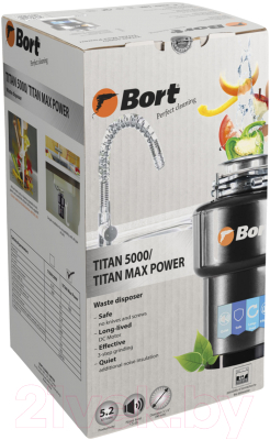 Измельчитель отходов Bort Titan 5000 Control (93410259)