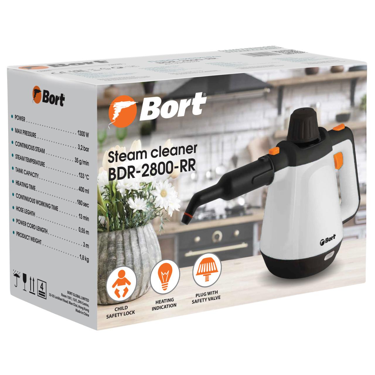 Пароочиститель Bort BDR-2800-RR (93410969) — фото 10